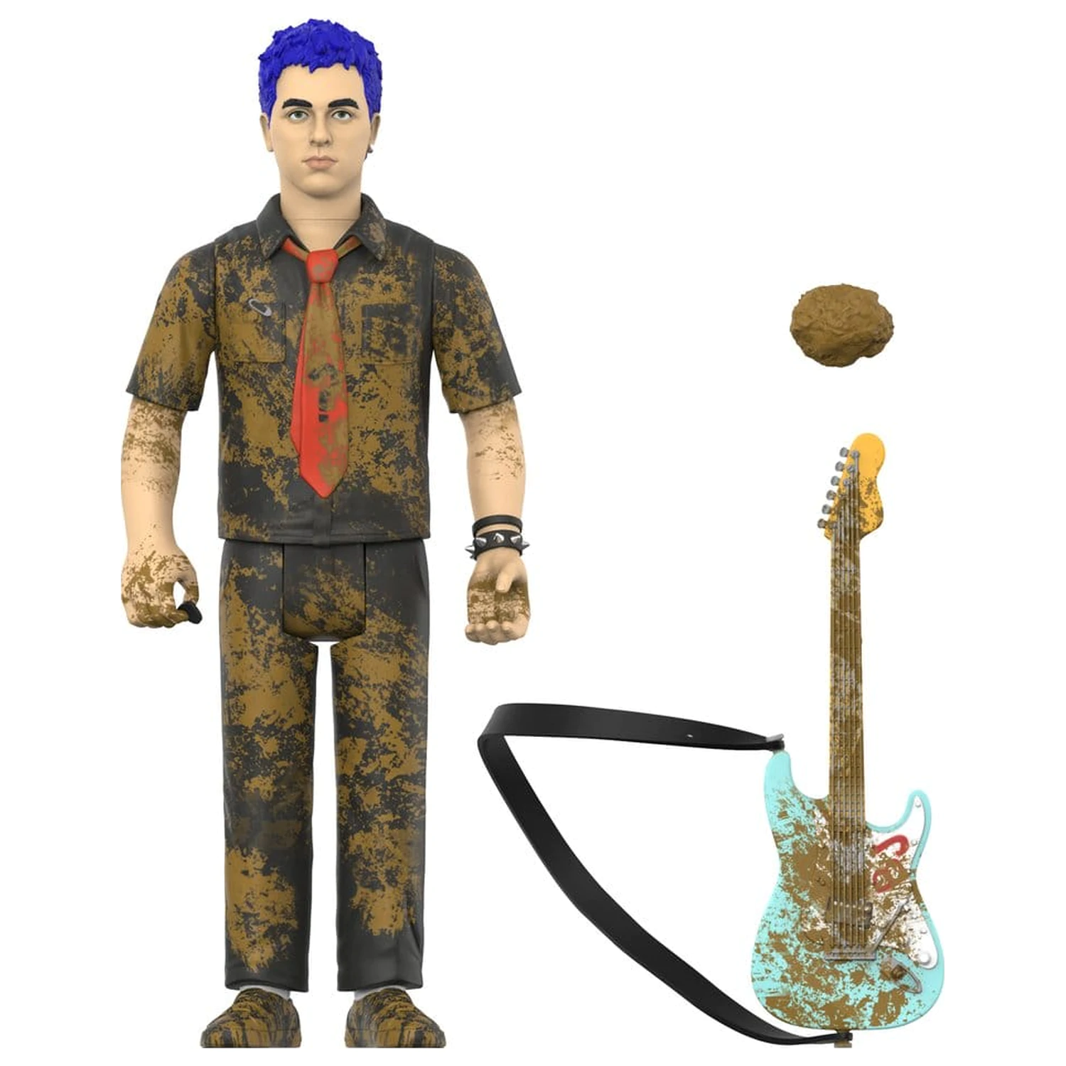 Green Day ReAction Akcijska figura Val 01 Billie Joe Armstrong (Mud Fight) fotografija izdelka