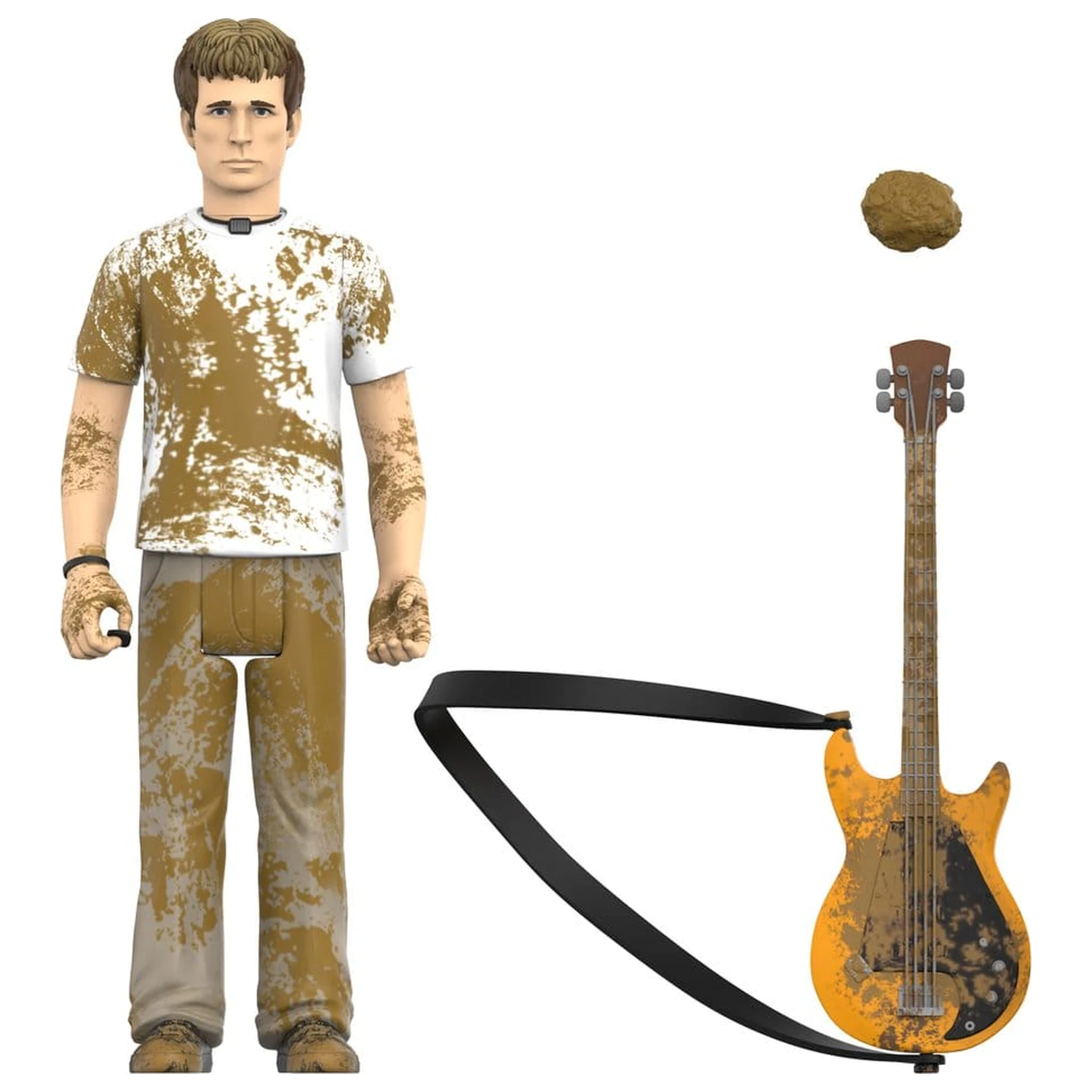Green Day ReAction figurica Wave 01 Mike Dirnt (Mud Fight) fotografija izdelka
