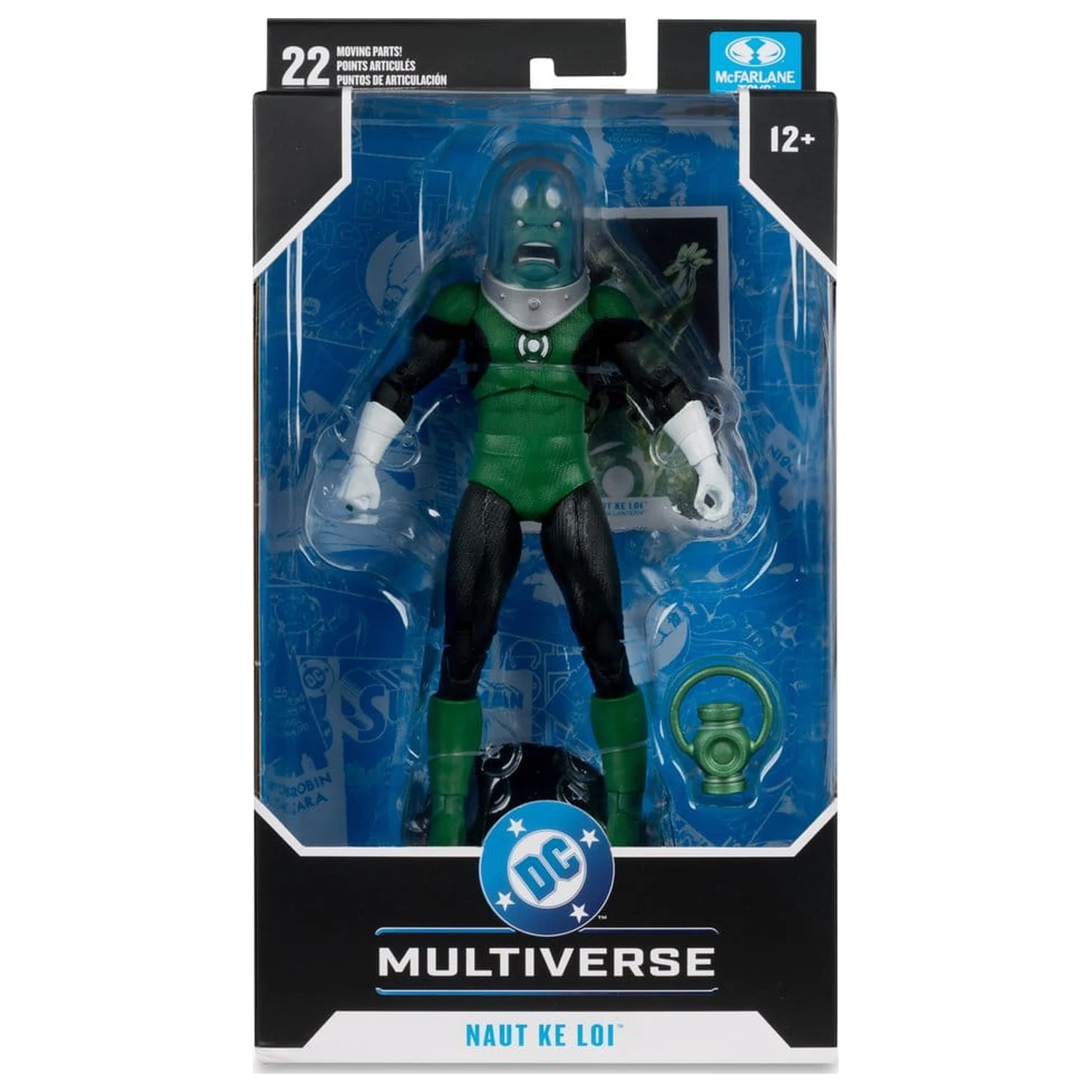 Green Lantern DC Multiverse akcijska figura Naut Ke Loi 19 cm fotografija izdelka