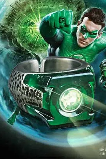 Green Lantern Movie Svetleč *Prstan* fotografija izdelka
