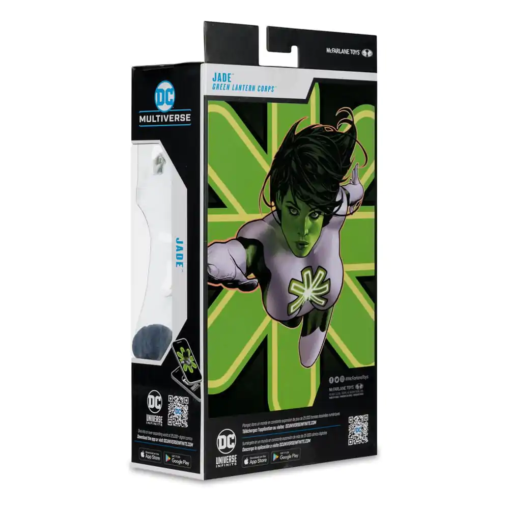 Green Latern Corps DC Multiverse Akcijska figura Jade (Red Platinum Edition) 17 cm fotografija izdelka