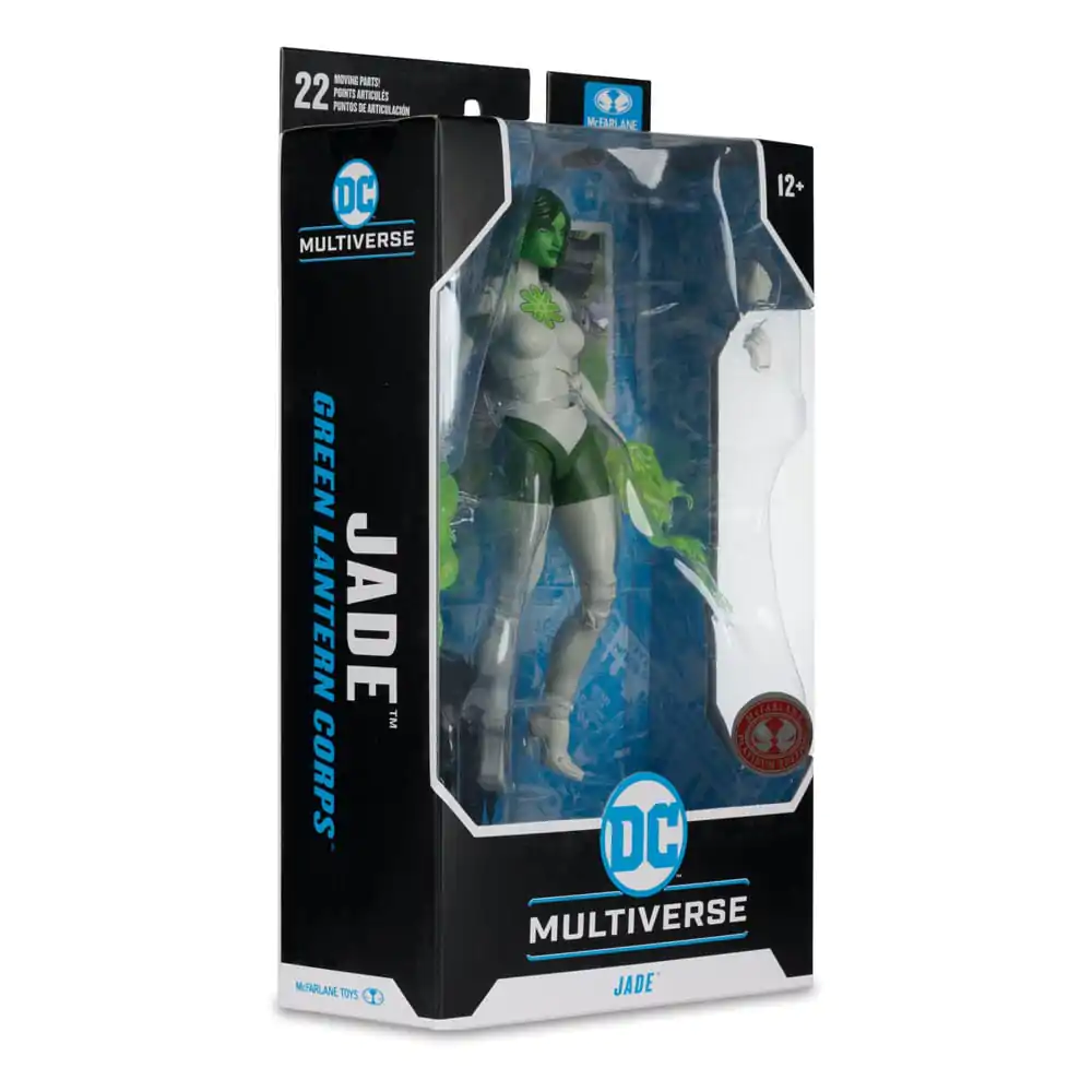 Green Latern Corps DC Multiverse Akcijska figura Jade (Red Platinum Edition) 17 cm fotografija izdelka