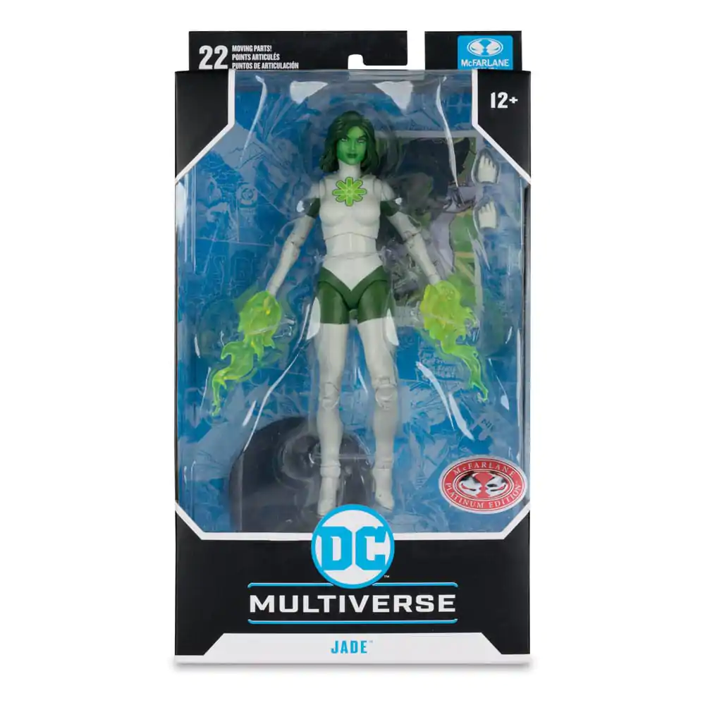 Green Latern Corps DC Multiverse Akcijska figura Jade (Red Platinum Edition) 17 cm fotografija izdelka