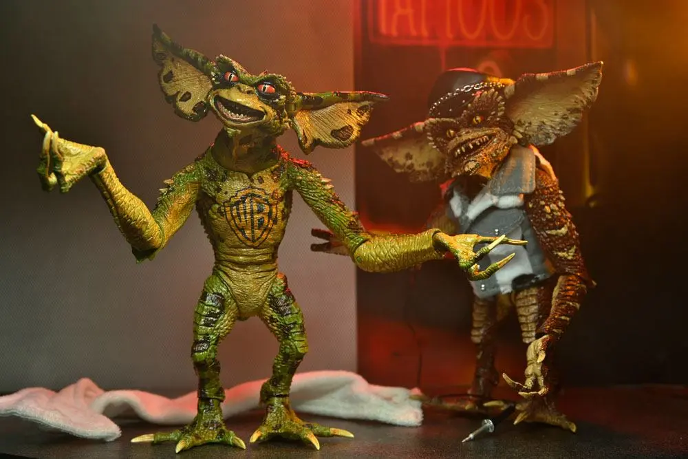 Gremlins 2 akcijska figura, komplet dveh Tattoo Gremlins 18 cm fotografija izdelka