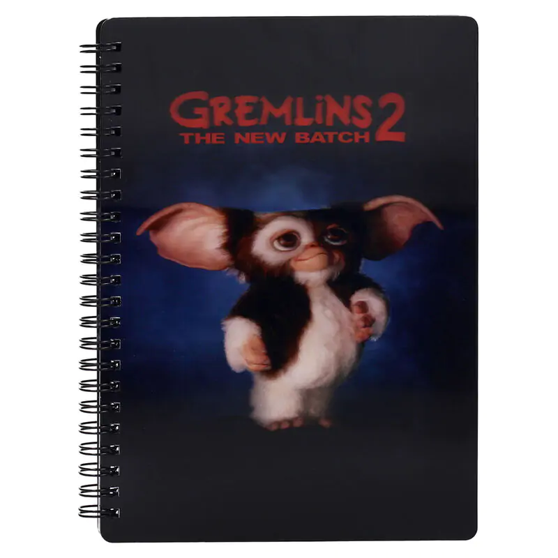 Gremlins zvezek s 3D-učinkom Gremlins Black fotografija izdelka