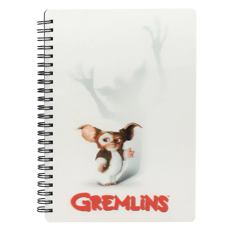 Gremlins Zvezek s 3D-učinkom Gremlins White fotografija izdelka