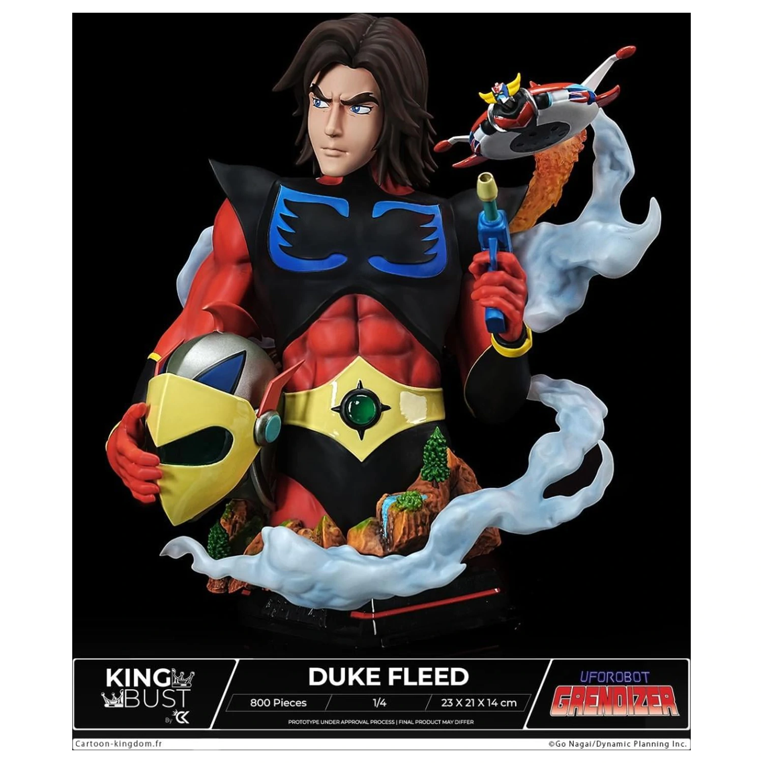 Grendizer Duke Fleed King doprsni kip 1/4 23 cm fotografija izdelka