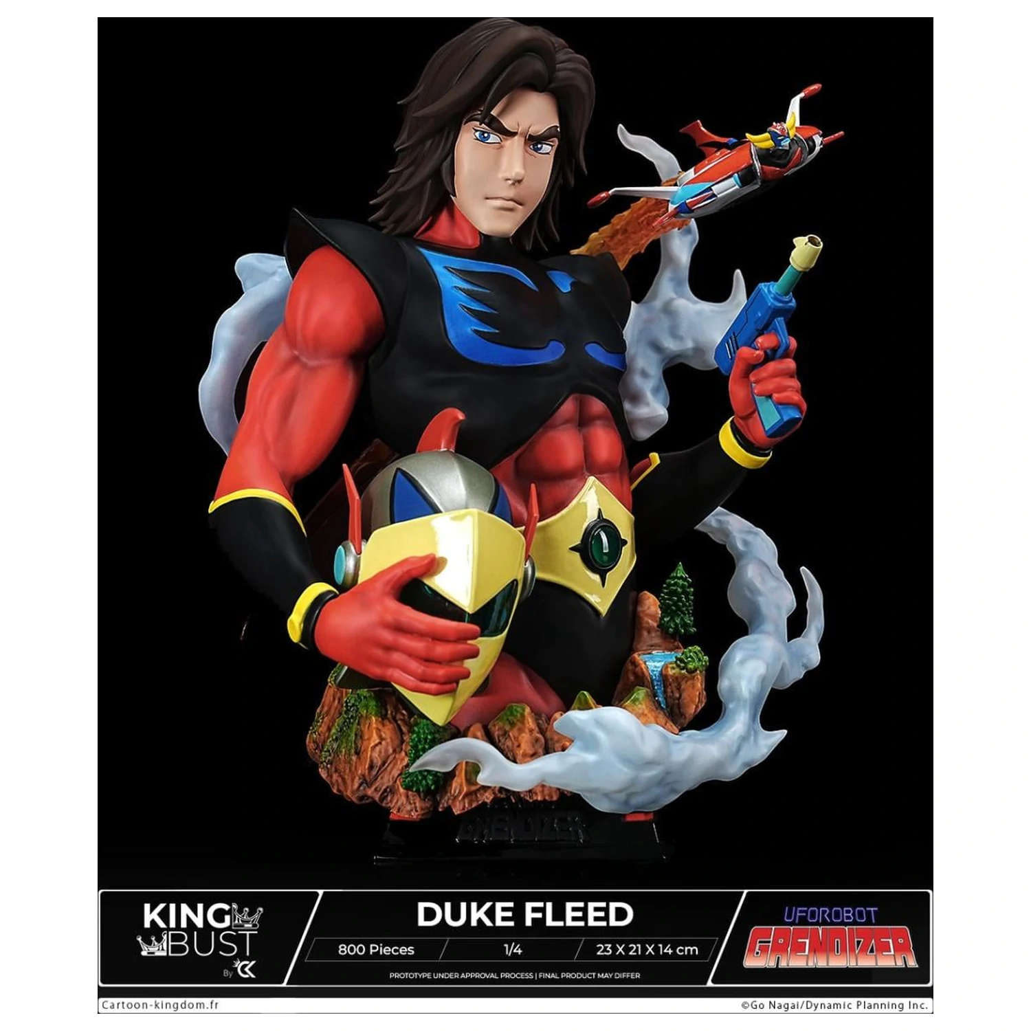 Grendizer Duke Fleed King doprsni kip 1/4 23 cm fotografija izdelka