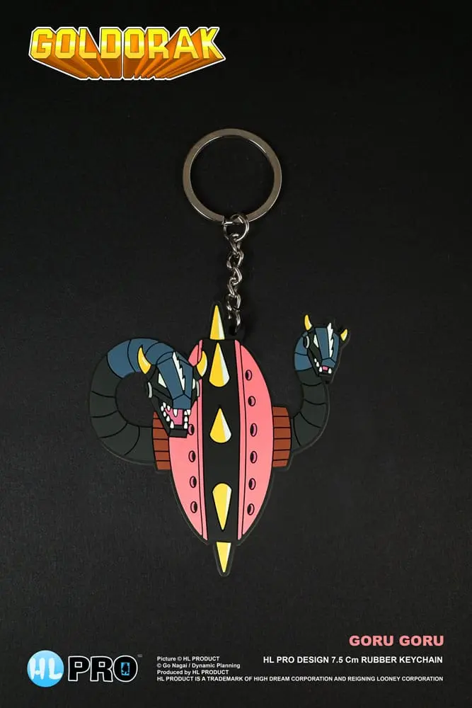 Grendizer gumijasti obesek za ključe Goru Goru 7 cm fotografija izdelka
