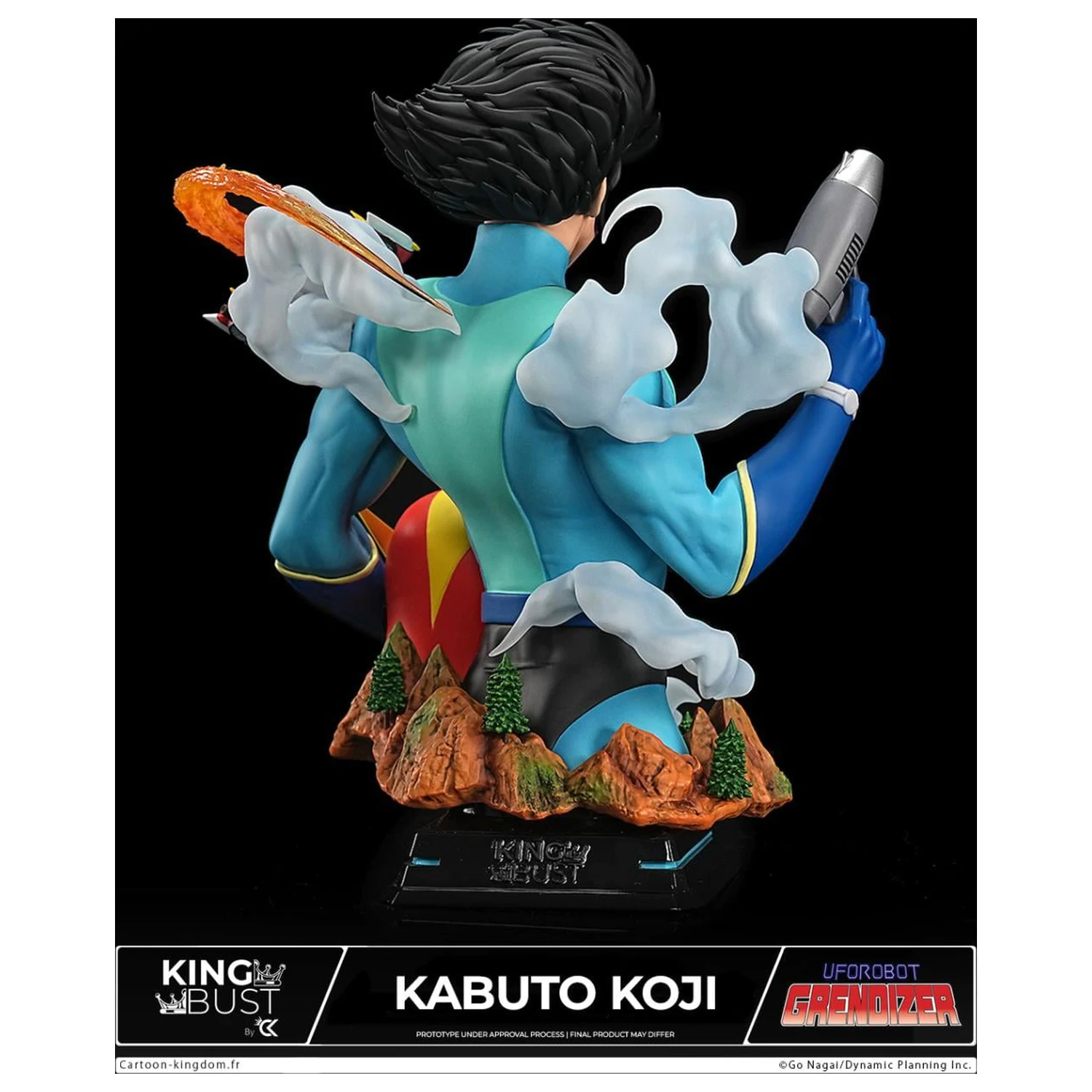 Grendizer Kabuto Koji King doprsni kip 1/4 23 cm fotografija izdelka