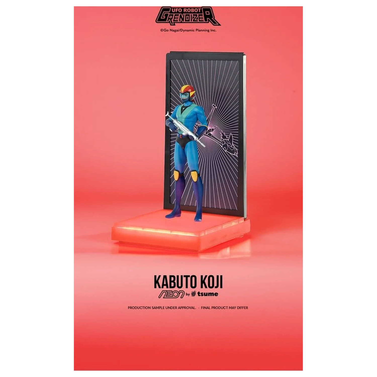 Grendizer Neon Figura 1/9 Kabuto Koji - Alcor 25 cm fotografija izdelka