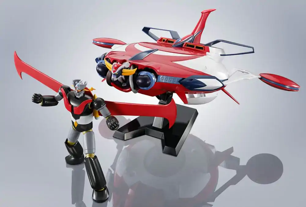 Grendizer U Robot Spirits akcijske figure, 2-Pack Spazer & Mazinger Z Side Super 15 cm fotografija izdelka