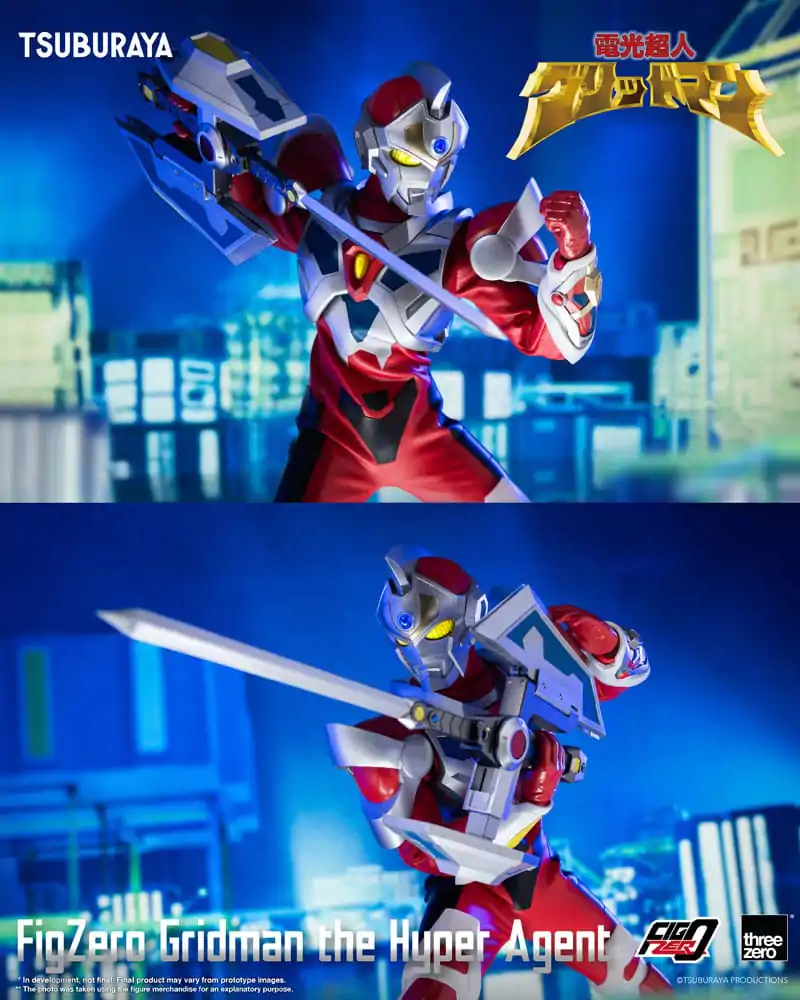 Gridman the Hyper Agent FigZero Akcijska Figura Gridman the Hyper Agent 30 cm fotografija izdelka
