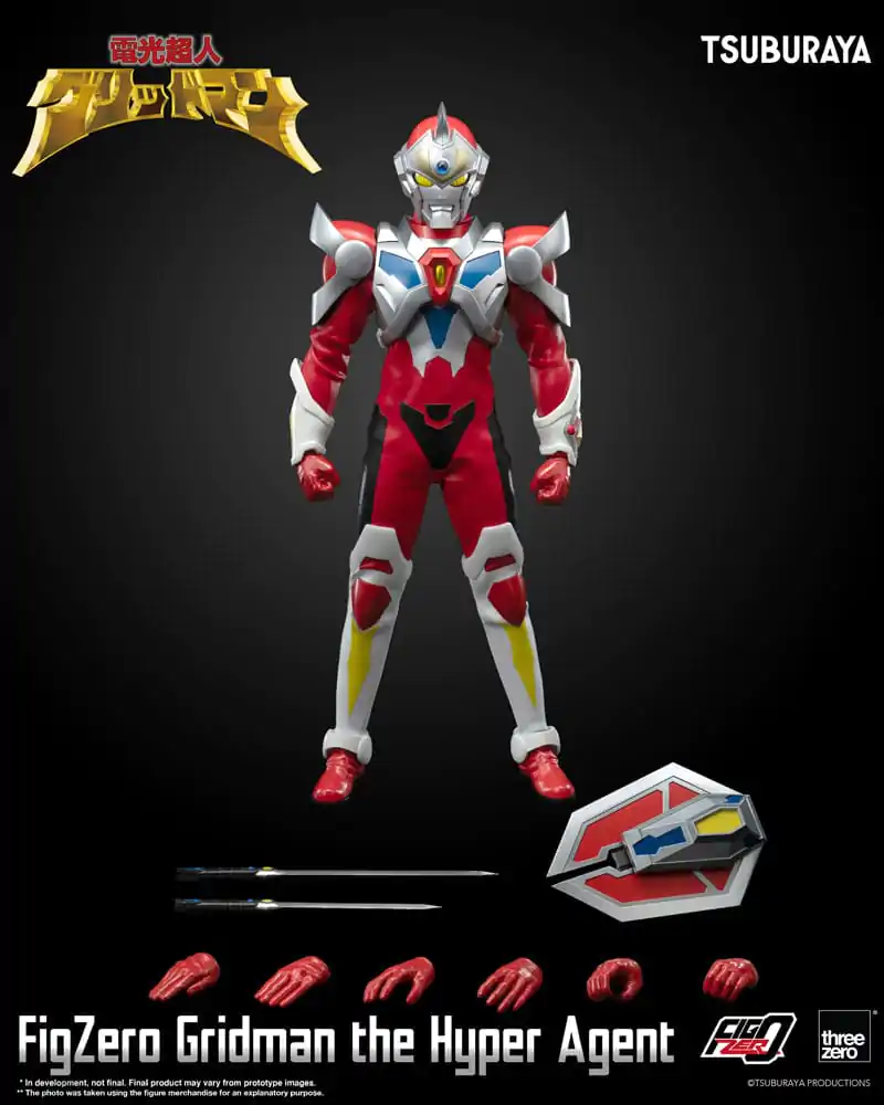 Gridman the Hyper Agent FigZero Akcijska Figura Gridman the Hyper Agent 30 cm fotografija izdelka
