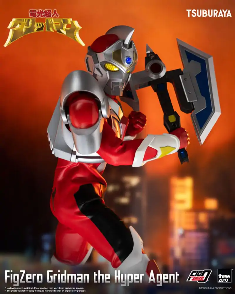 Gridman the Hyper Agent FigZero Akcijska Figura Gridman the Hyper Agent 30 cm fotografija izdelka