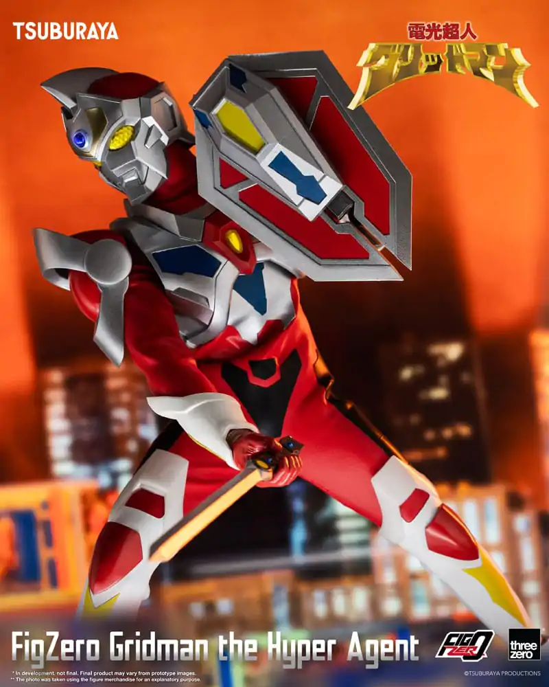 Gridman the Hyper Agent FigZero Akcijska Figura Gridman the Hyper Agent 30 cm fotografija izdelka