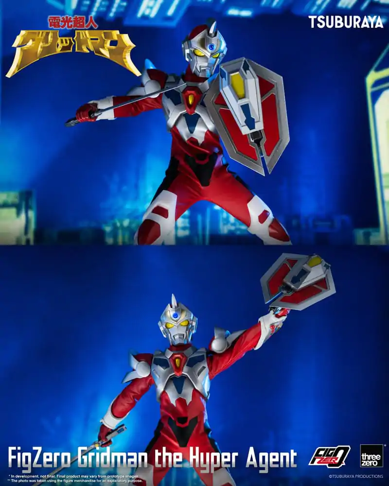 Gridman the Hyper Agent FigZero Akcijska Figura Gridman the Hyper Agent 30 cm fotografija izdelka