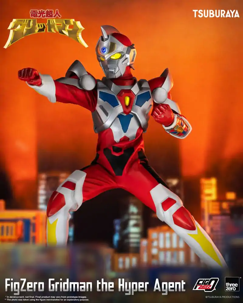 Gridman the Hyper Agent FigZero Akcijska Figura Gridman the Hyper Agent 30 cm fotografija izdelka