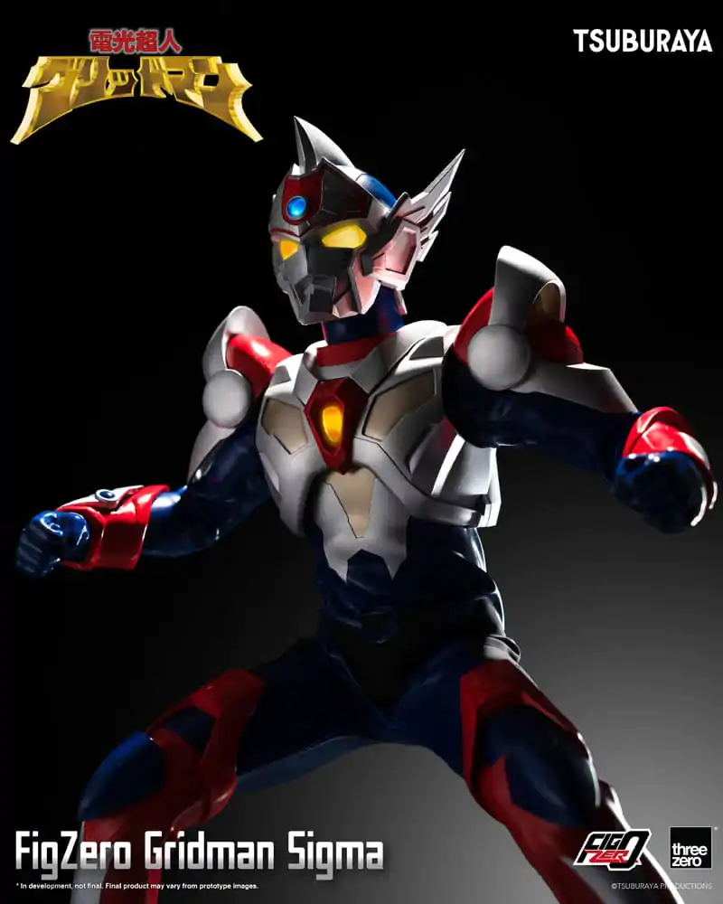 Gridman the Hyper Agent: Revenge of Neo Evil Lord FigZero akcijska figura Gridman Sigma 30 cm fotografija izdelka