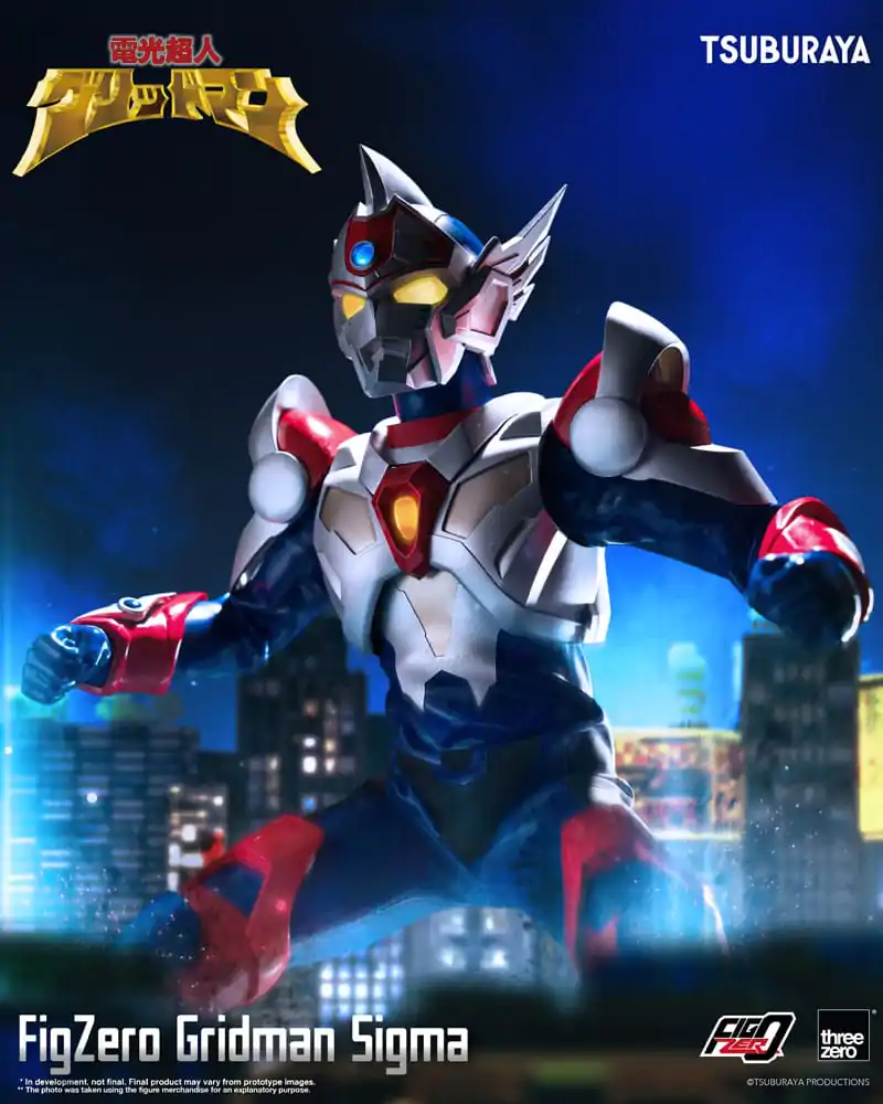 Gridman the Hyper Agent: Revenge of Neo Evil Lord FigZero akcijska figura Gridman Sigma 30 cm fotografija izdelka