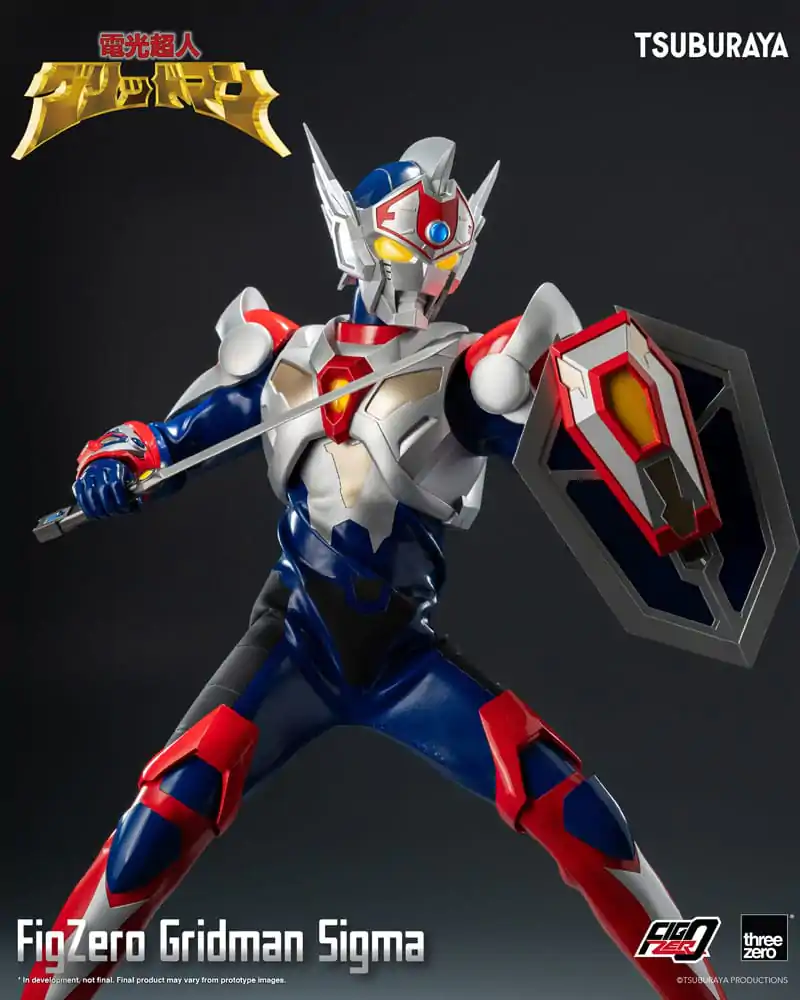 Gridman the Hyper Agent: Revenge of Neo Evil Lord FigZero akcijska figura Gridman Sigma 30 cm fotografija izdelka