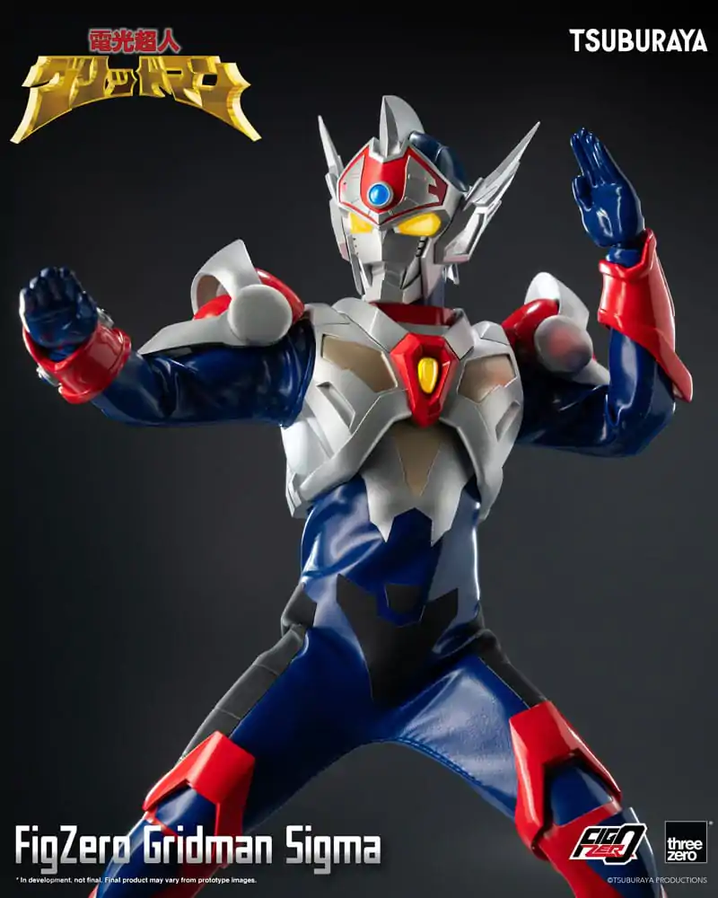 Gridman the Hyper Agent: Revenge of Neo Evil Lord FigZero akcijska figura Gridman Sigma 30 cm fotografija izdelka