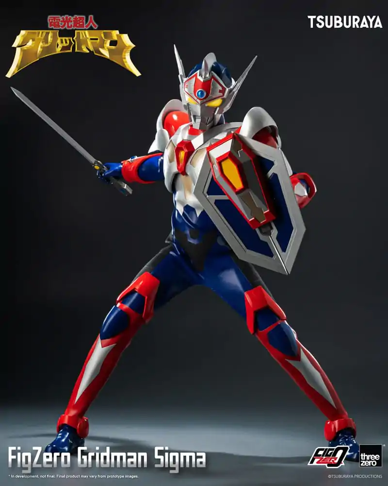 Gridman the Hyper Agent: Revenge of Neo Evil Lord FigZero akcijska figura Gridman Sigma 30 cm fotografija izdelka