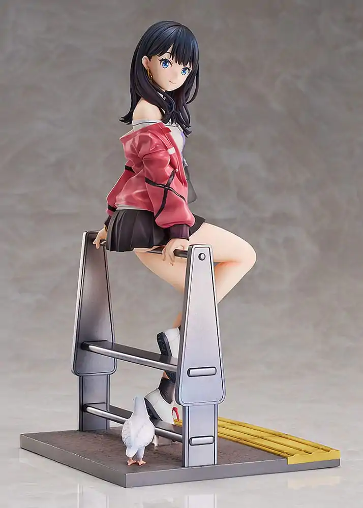 Gridman Universe PVC Kip 1/7 Rikka Takarada: Blue Sky Station 21 cm fotografija izdelka