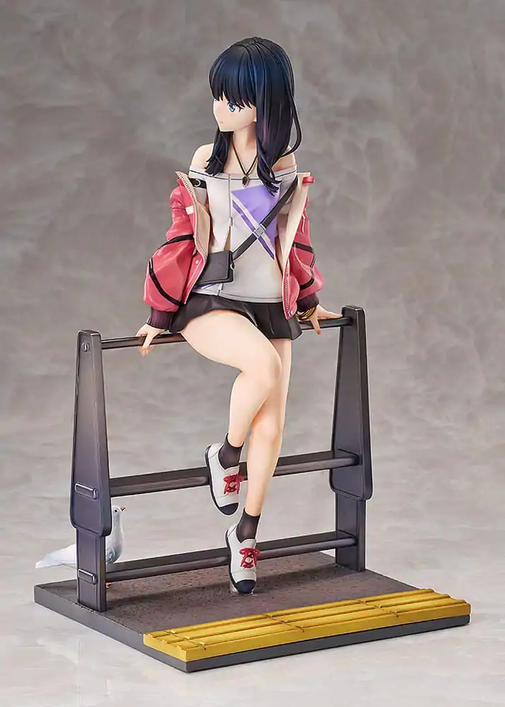 Gridman Universe PVC Kip 1/7 Rikka Takarada: Blue Sky Station 21 cm fotografija izdelka