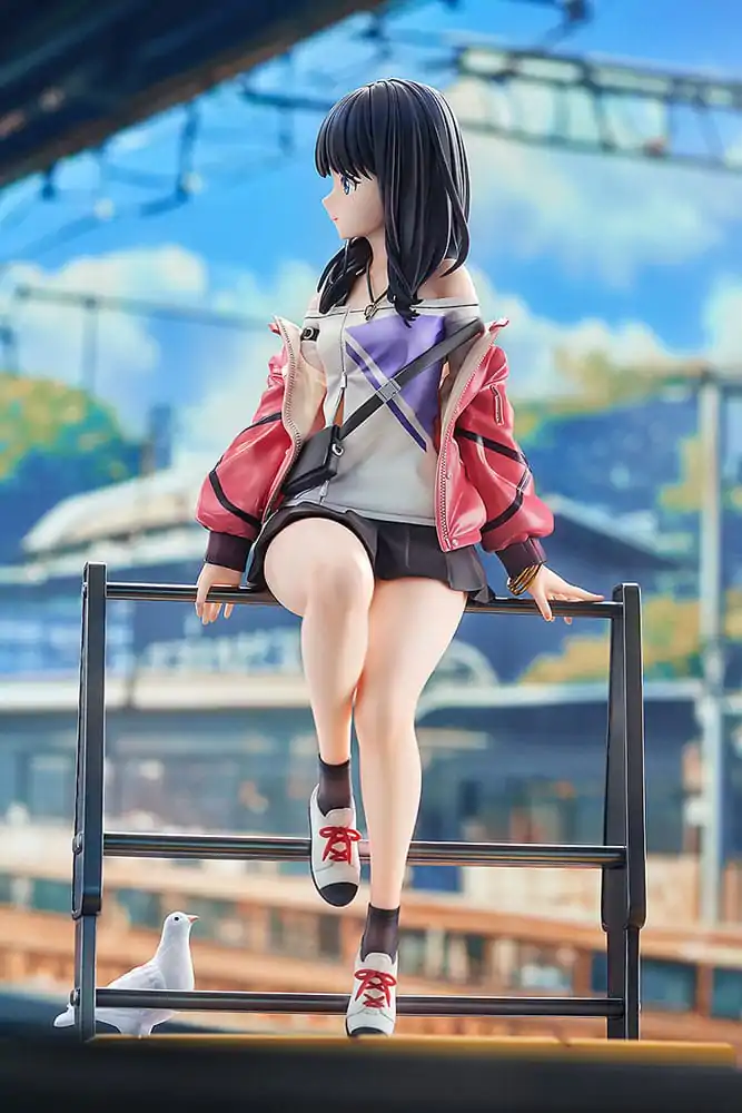 Gridman Universe PVC Kip 1/7 Rikka Takarada: Blue Sky Station 21 cm fotografija izdelka