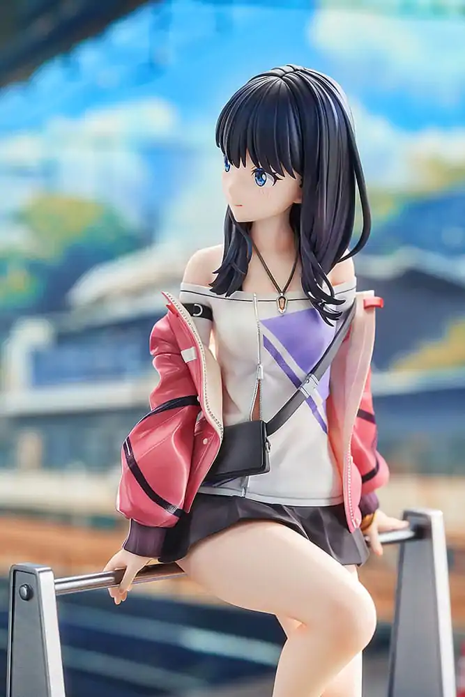 Gridman Universe PVC Kip 1/7 Rikka Takarada: Blue Sky Station 21 cm fotografija izdelka