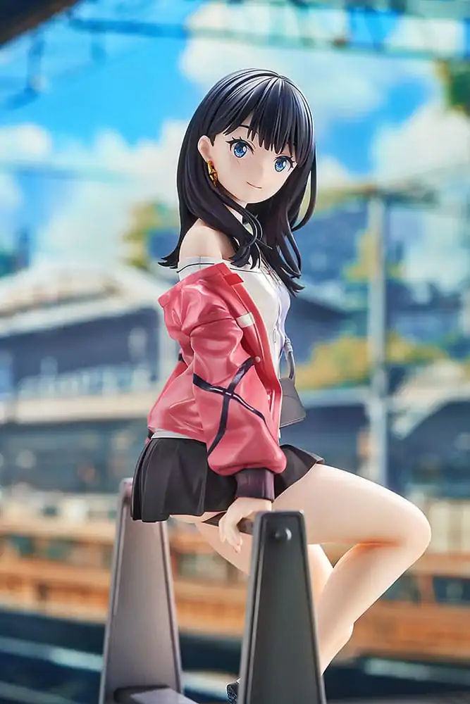 Gridman Universe PVC Kip 1/7 Rikka Takarada: Blue Sky Station 21 cm fotografija izdelka