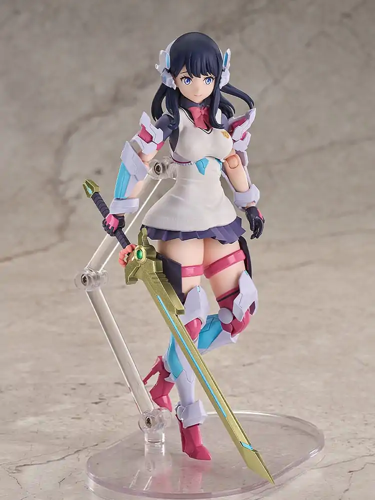 Gridman Universe Figma akcijska figura Hyper Body Rikka Takarada (Grid Tector Ver.) 15 cm fotografija izdelka
