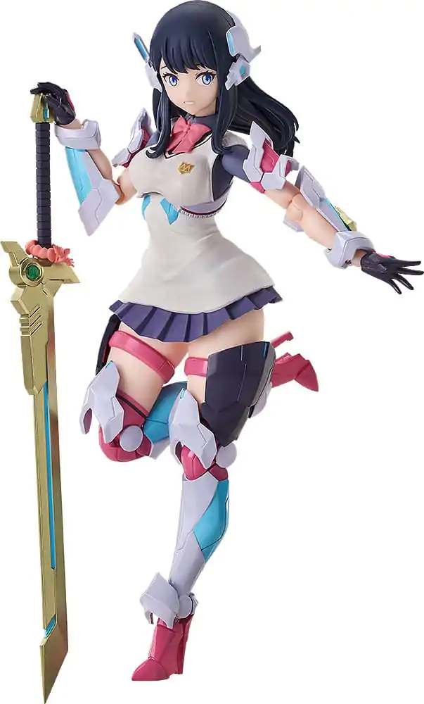 Gridman Universe Figma akcijska figura Hyper Body Rikka Takarada (Grid Tector Ver.) 15 cm fotografija izdelka