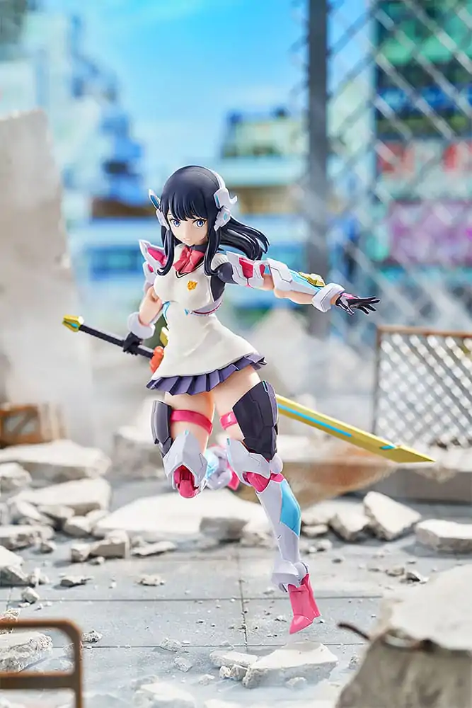 Gridman Universe Figma akcijska figura Hyper Body Rikka Takarada (Grid Tector Ver.) 15 cm fotografija izdelka