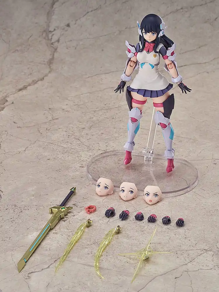 Gridman Universe Figma akcijska figura Hyper Body Rikka Takarada (Grid Tector Ver.) 15 cm fotografija izdelka