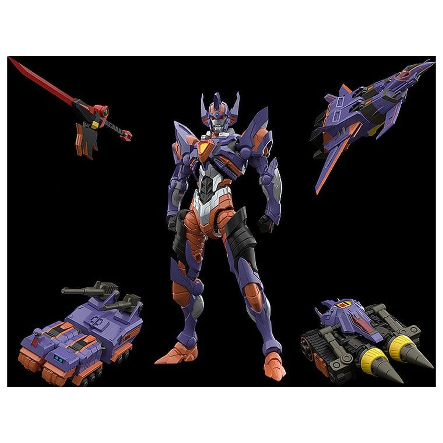 Gridman Universe Moderoid Plastični model Komplet Full Power Gridknight 17 cm fotografija izdelka