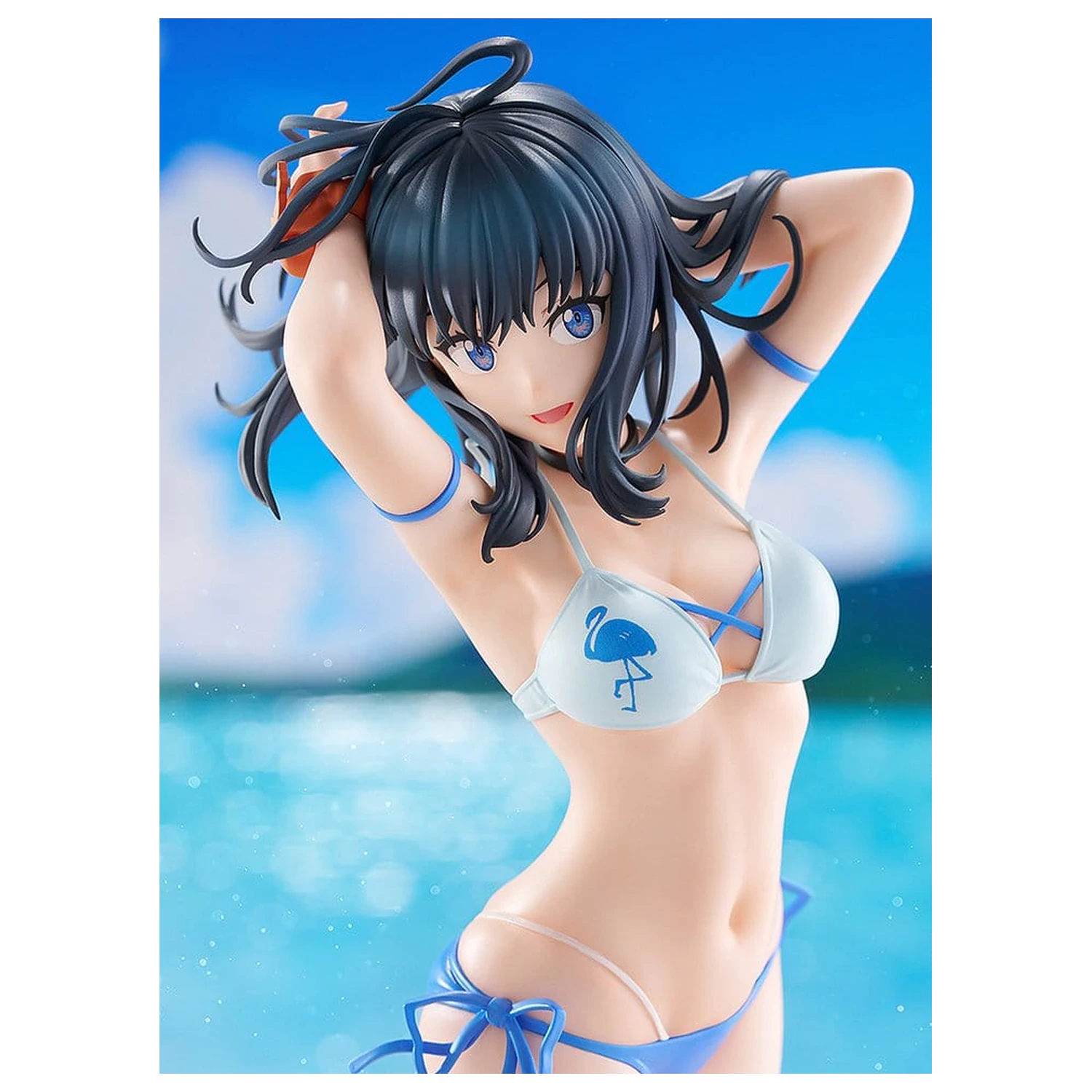 Gridman Universe Pop Up Parade PVC kip Beach Queens Rikka Takarada Ver. L velikost 22 cm fotografija izdelka