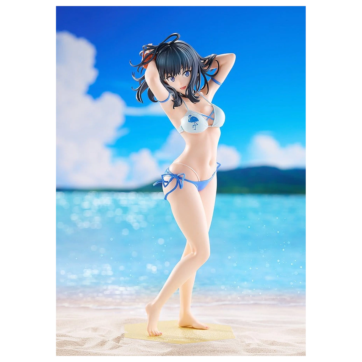 Gridman Universe Pop Up Parade PVC kip Beach Queens Rikka Takarada Ver. L velikost 22 cm fotografija izdelka