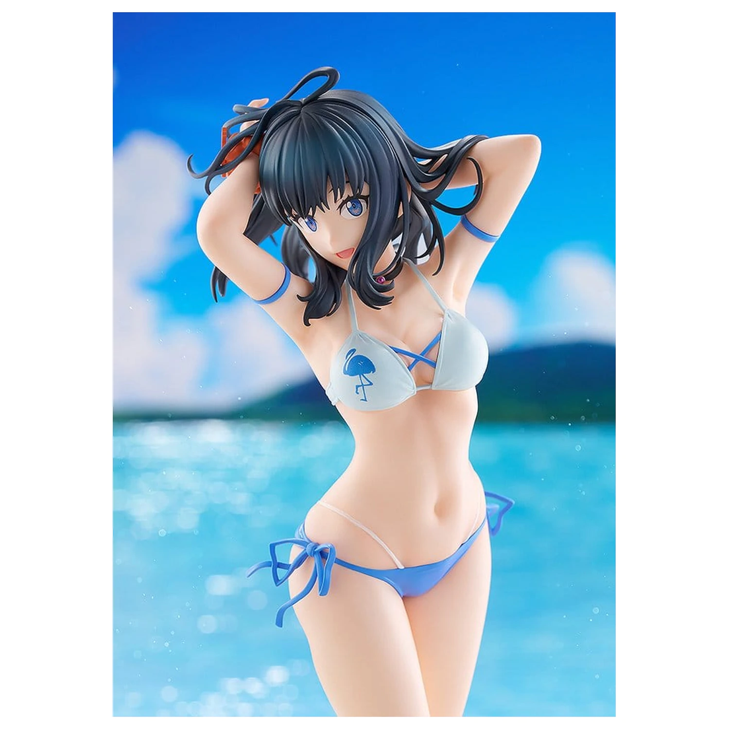 Gridman Universe Pop Up Parade PVC kip Beach Queens Rikka Takarada Ver. L velikost 22 cm fotografija izdelka
