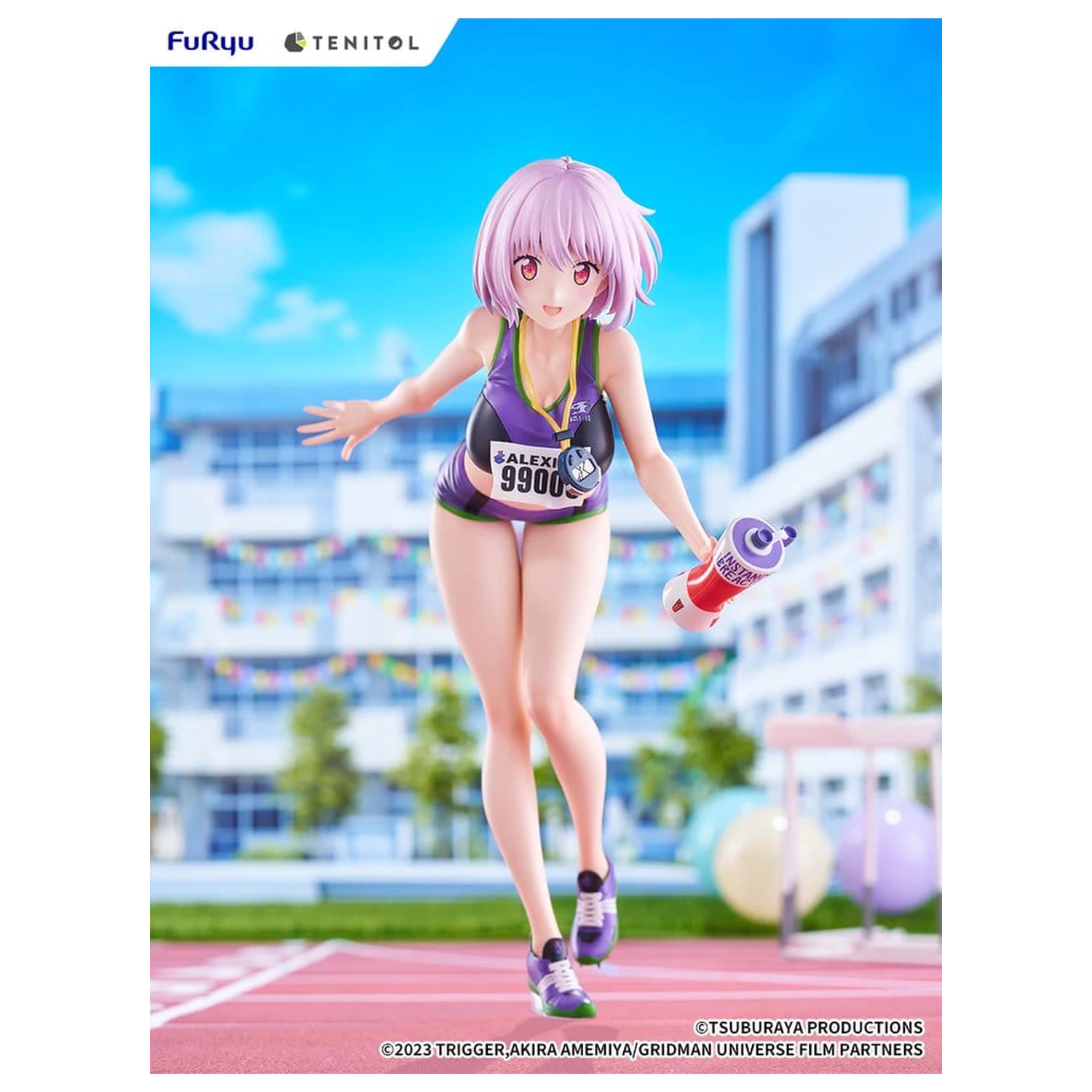 Gridman Universe Tenitol visoka PVC figura Akane Shinjo Sportswear Ver. 28 cm fotografija izdelka