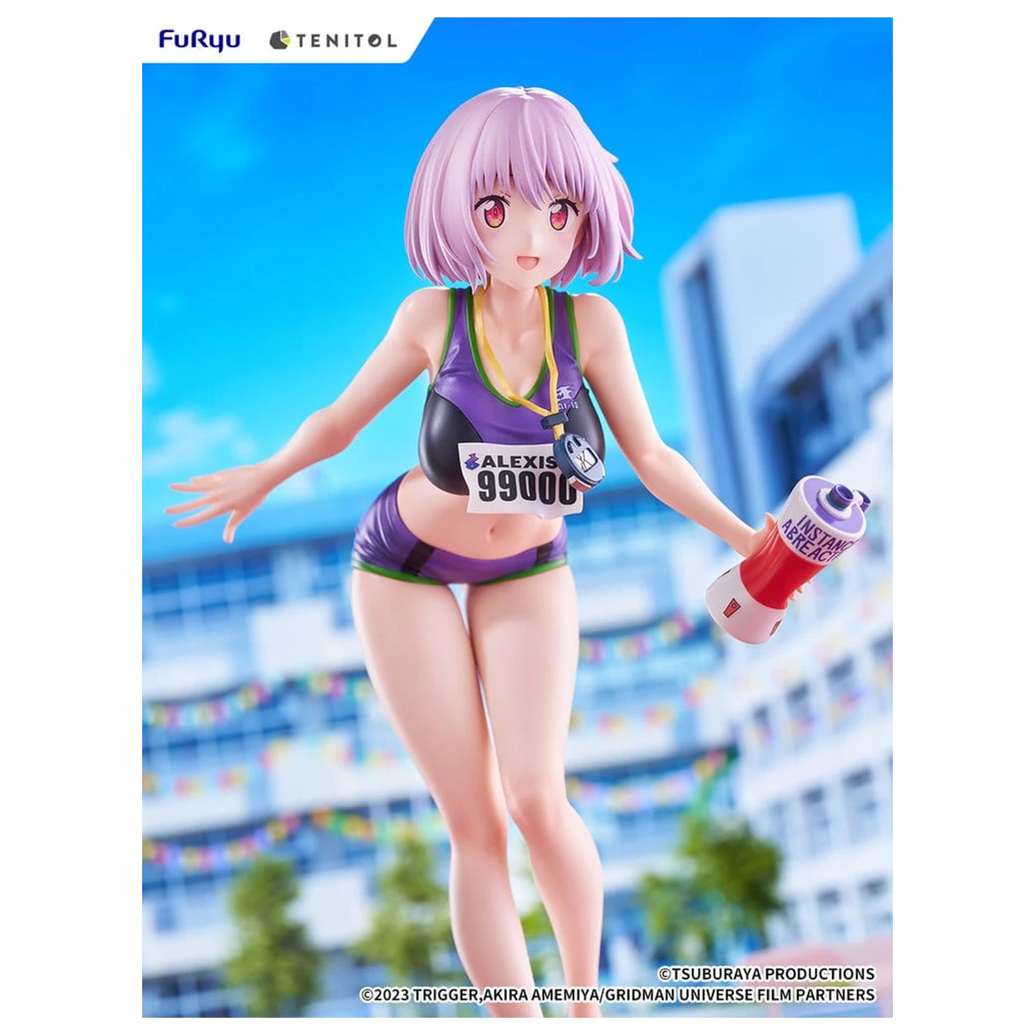 Gridman Universe Tenitol visoka PVC figura Akane Shinjo Sportswear Ver. 28 cm fotografija izdelka