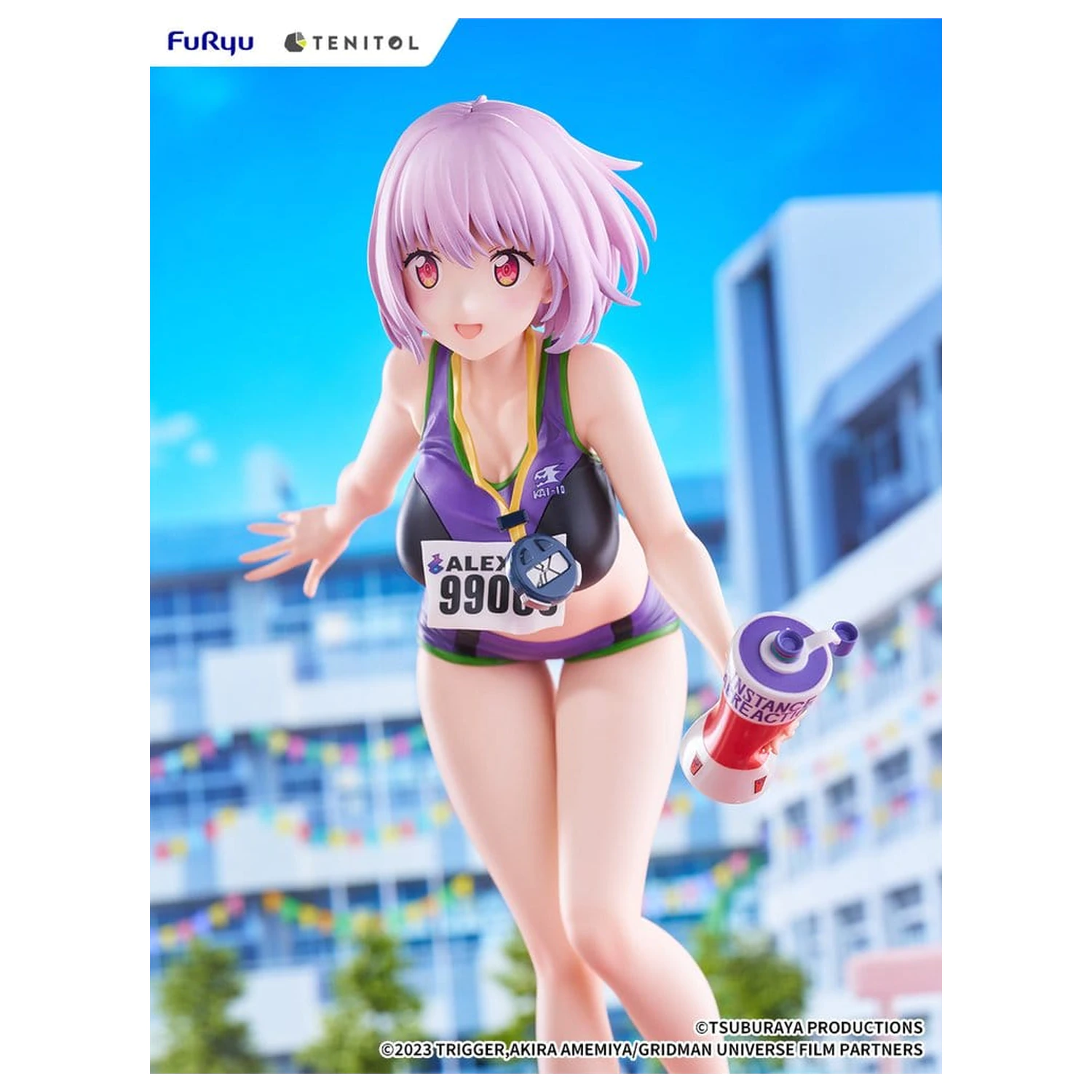 Gridman Universe Tenitol visoka PVC figura Akane Shinjo Sportswear Ver. 28 cm fotografija izdelka