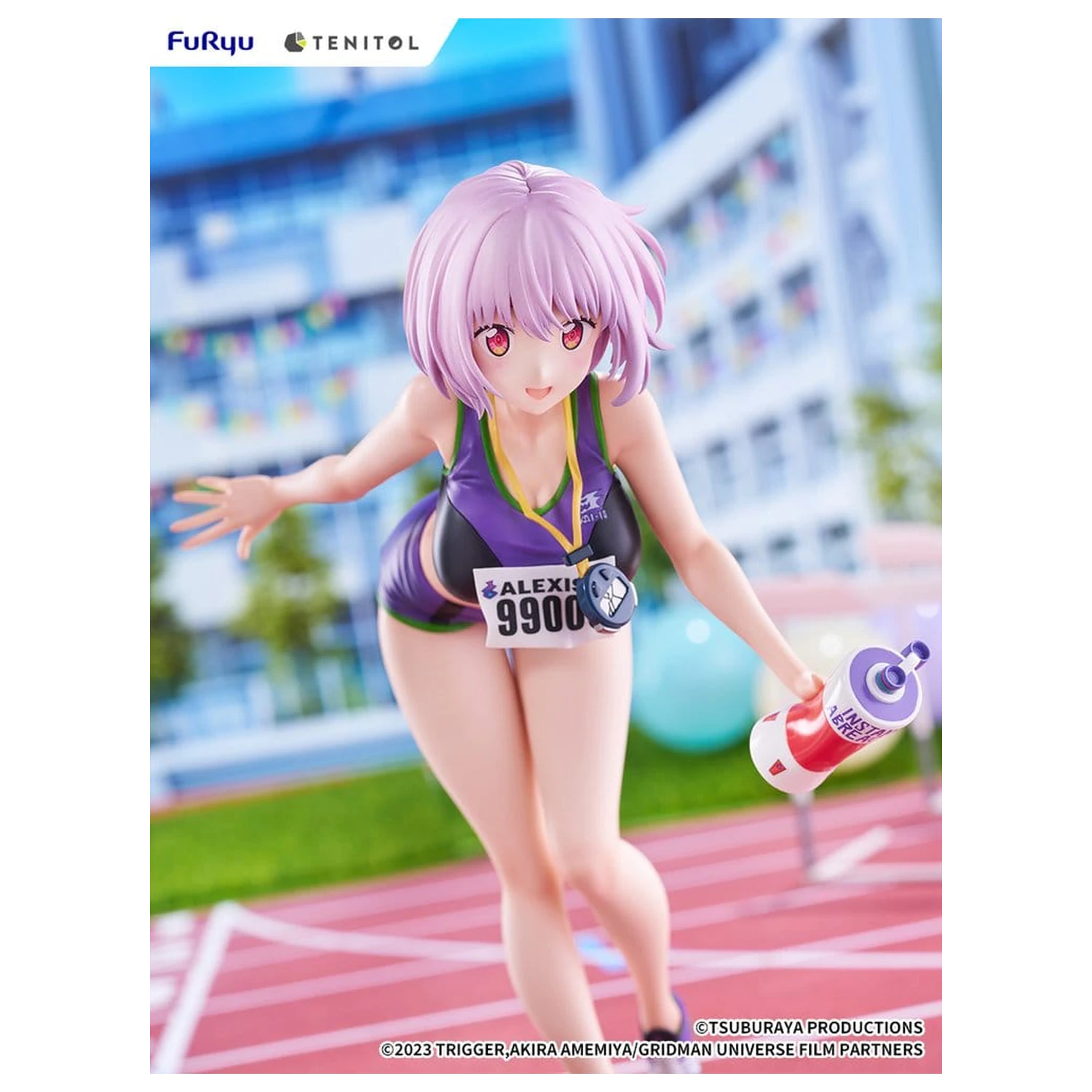 Gridman Universe Tenitol visoka PVC figura Akane Shinjo Sportswear Ver. 28 cm fotografija izdelka