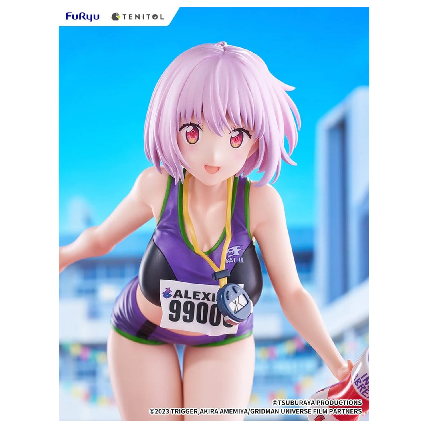 Gridman Universe Tenitol visoka PVC figura Akane Shinjo Sportswear Ver. 28 cm fotografija izdelka