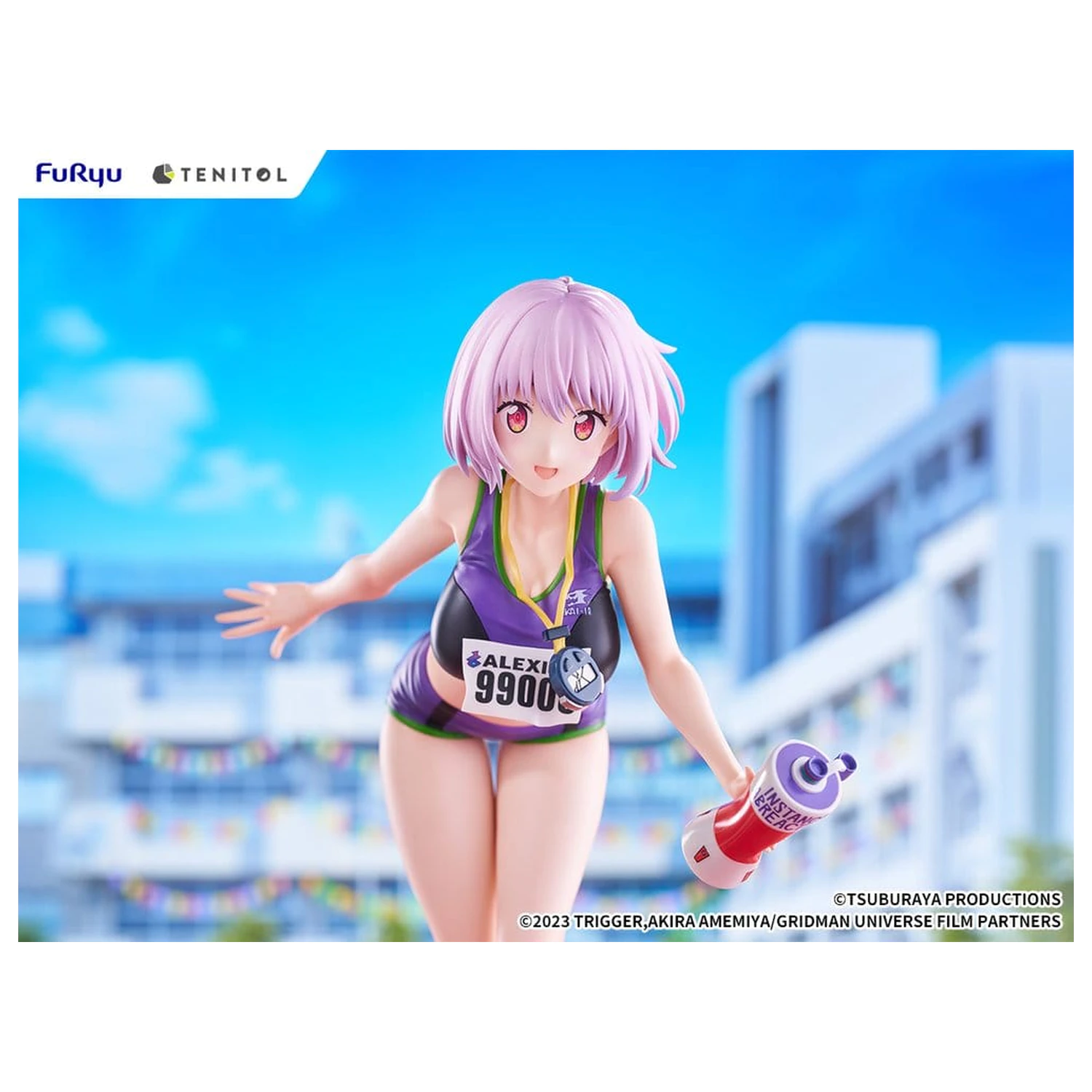 Gridman Universe Tenitol visoka PVC figura Akane Shinjo Sportswear Ver. 28 cm fotografija izdelka