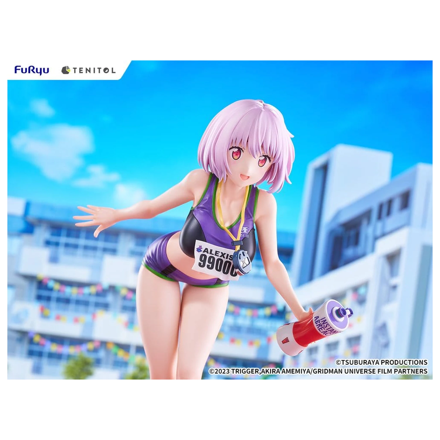 Gridman Universe Tenitol visoka PVC figura Akane Shinjo Sportswear Ver. 28 cm fotografija izdelka