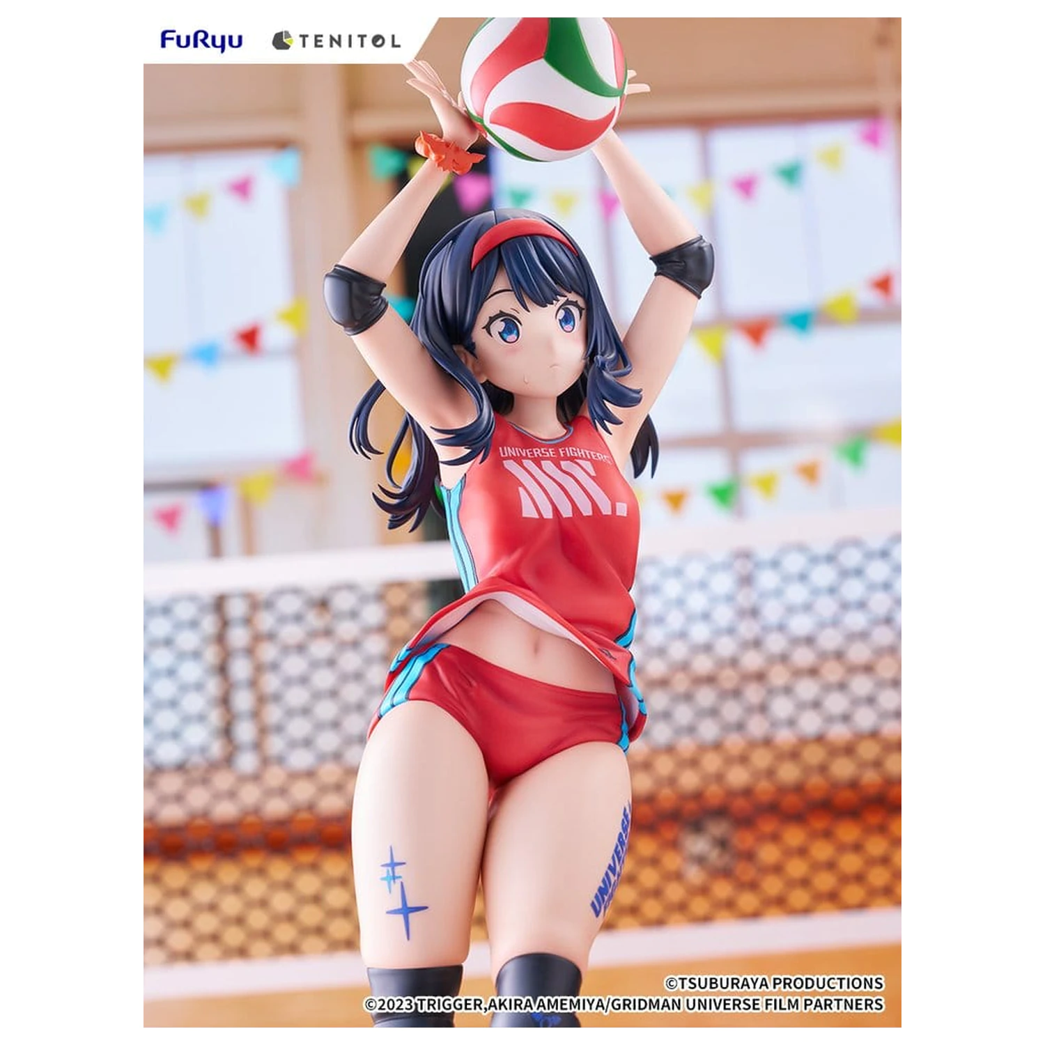 Gridman Universe Tenitol visoka PVC figura Rikka Takarada Sportswear Ver. 36 cm fotografija izdelka