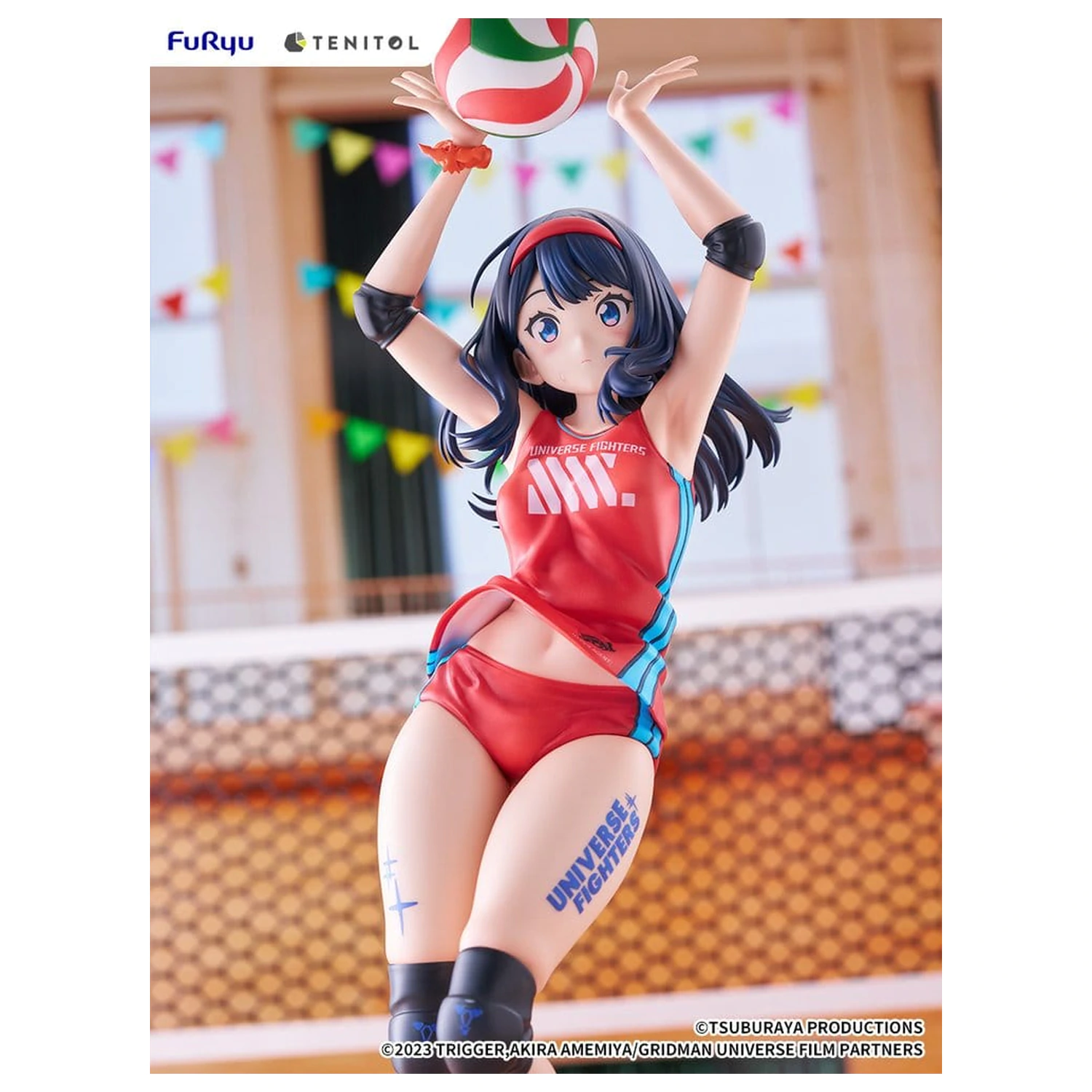 Gridman Universe Tenitol visoka PVC figura Rikka Takarada Sportswear Ver. 36 cm fotografija izdelka