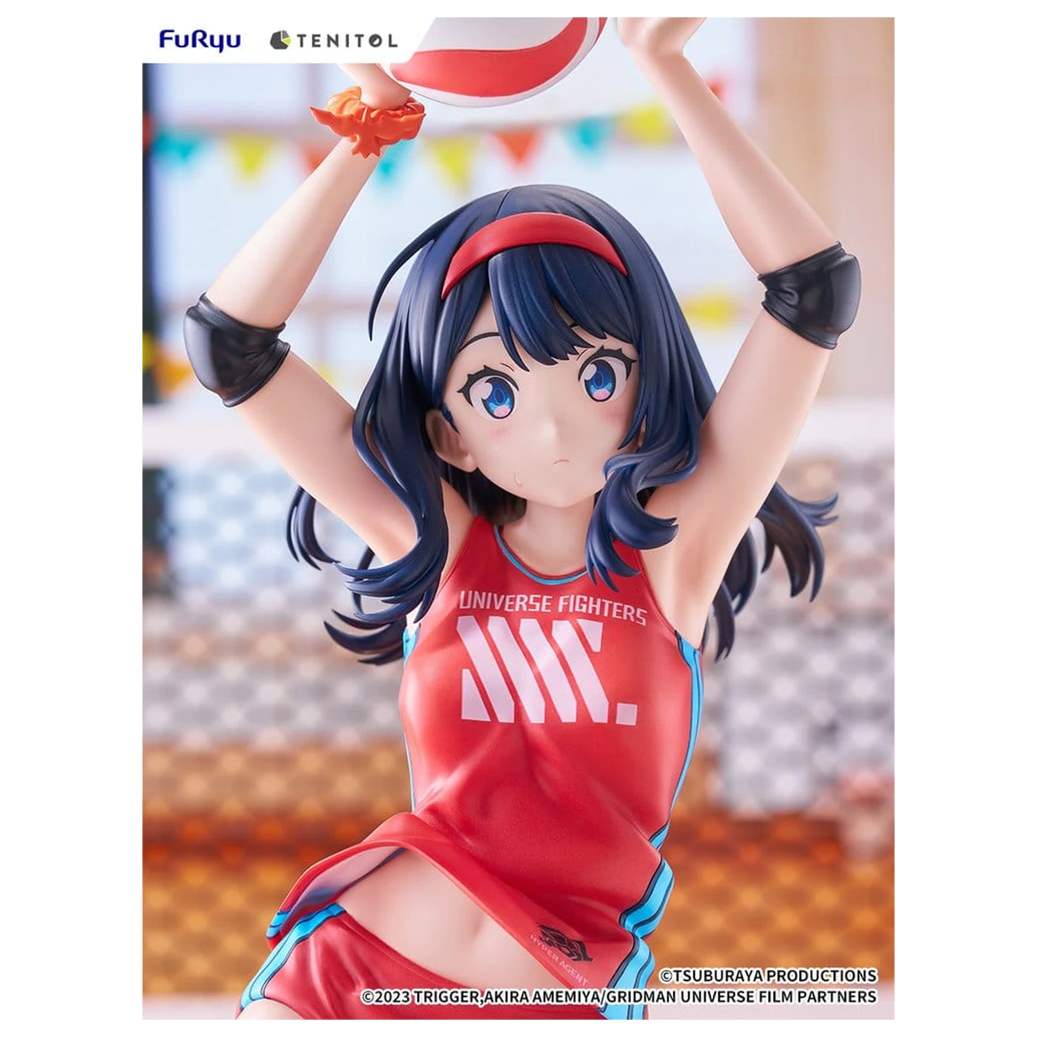 Gridman Universe Tenitol visoka PVC figura Rikka Takarada Sportswear Ver. 36 cm fotografija izdelka
